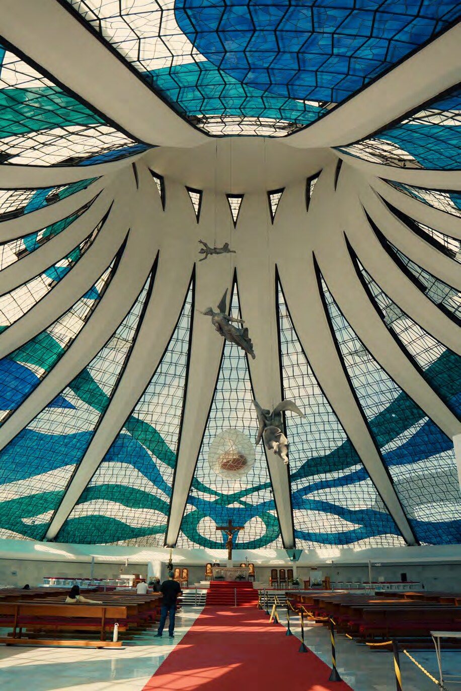 Interior da Catedral Metropolitana de Brasília